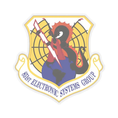 851st Electronic Systems Group (U.S. Air Force) STICKER Vinyl Kiss-Cut Decal - The Sticker Space