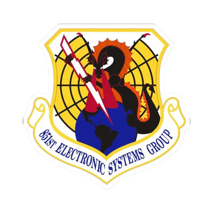851st Electronic Systems Group (U.S. Air Force) STICKER Vinyl Kiss-Cut Decal - The Sticker Space