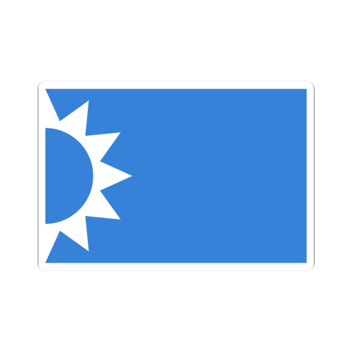 Flag of the Future Movement (Lebanon) STICKER Vinyl Kiss-Cut Decal