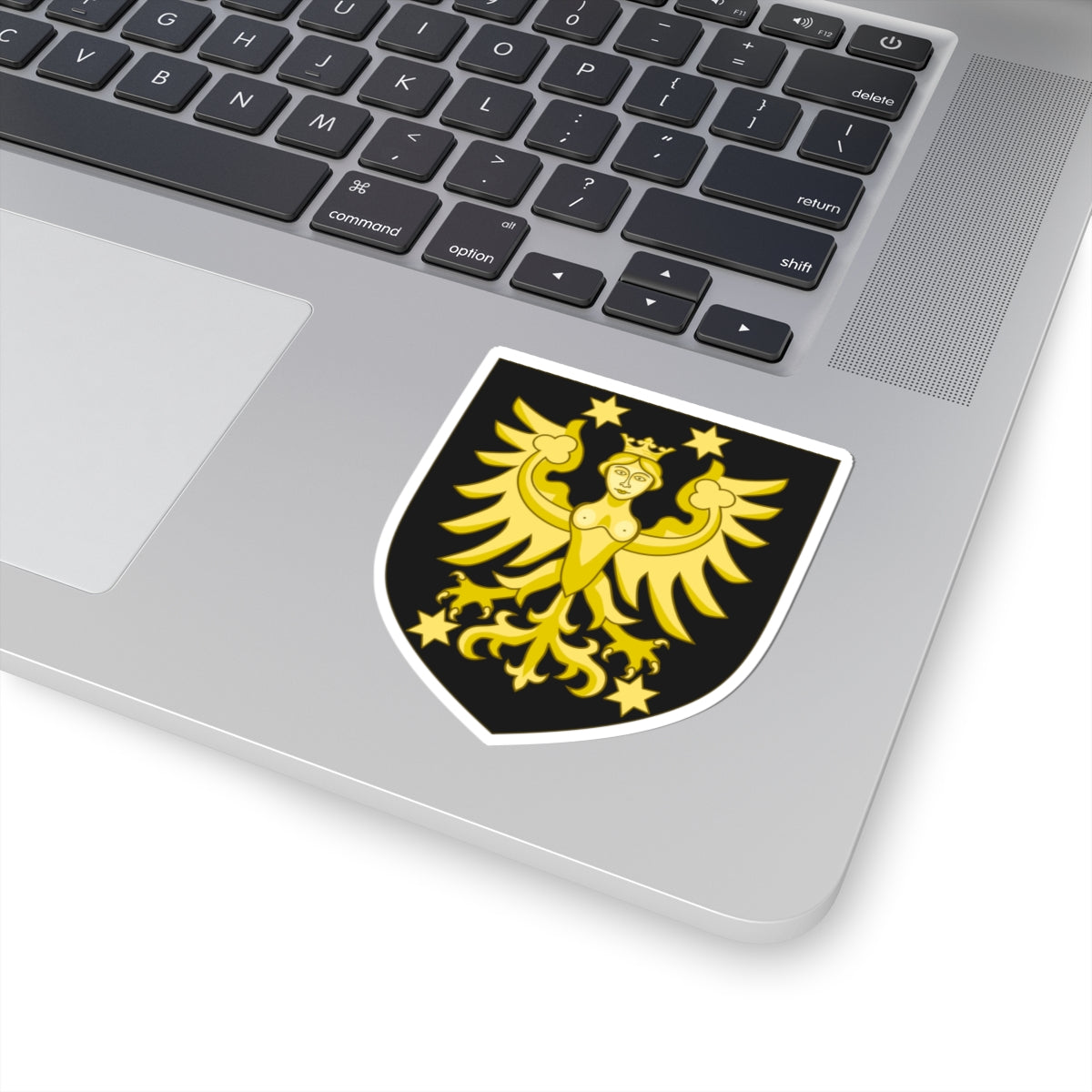 Arms of the house of Cirksena 1 (Denmark) (Coat of Arms) STICKER Vinyl Kiss-Cut Decal