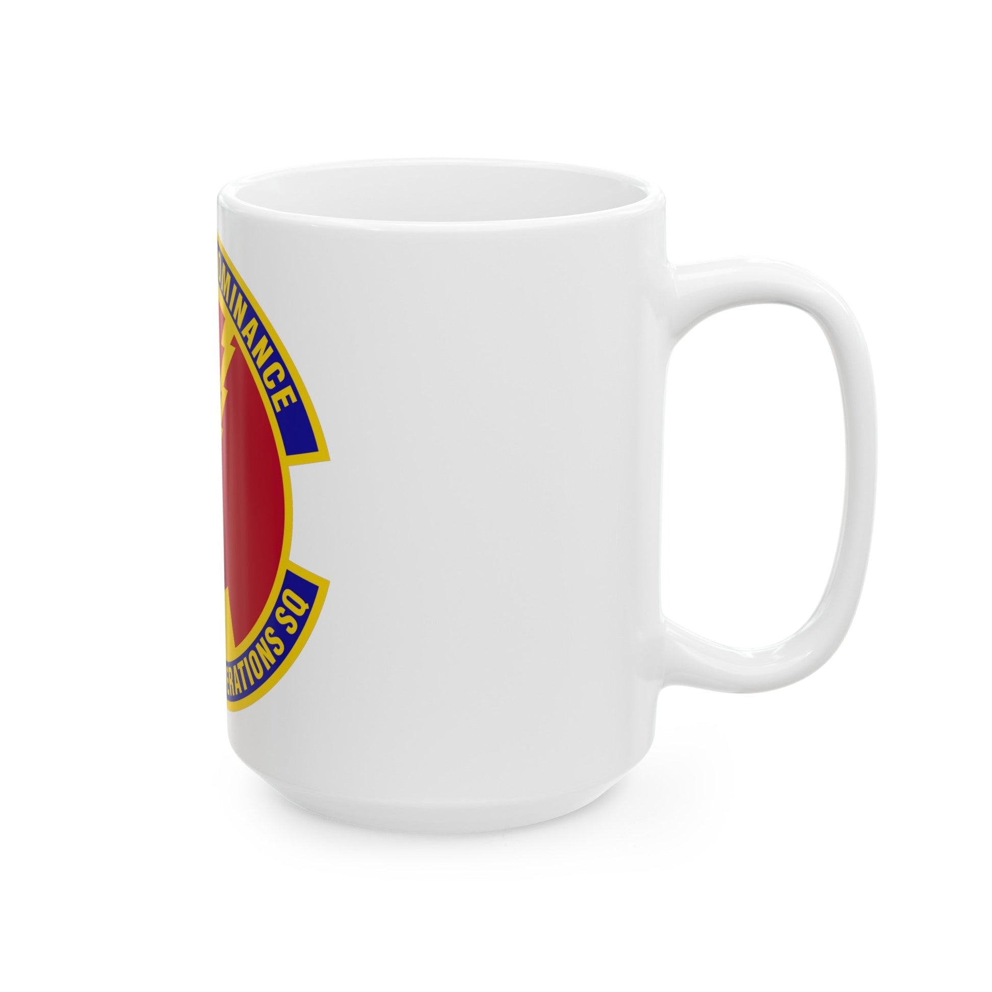 854 Combat Operations Squadron AFRC (U.S. Air Force) White Coffee Mug-The Sticker Space