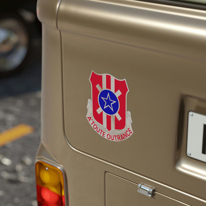 854 Engineer Battalion (U.S. Army) Transparent STICKER Die-Cut Vinyl Decal-The Sticker Space