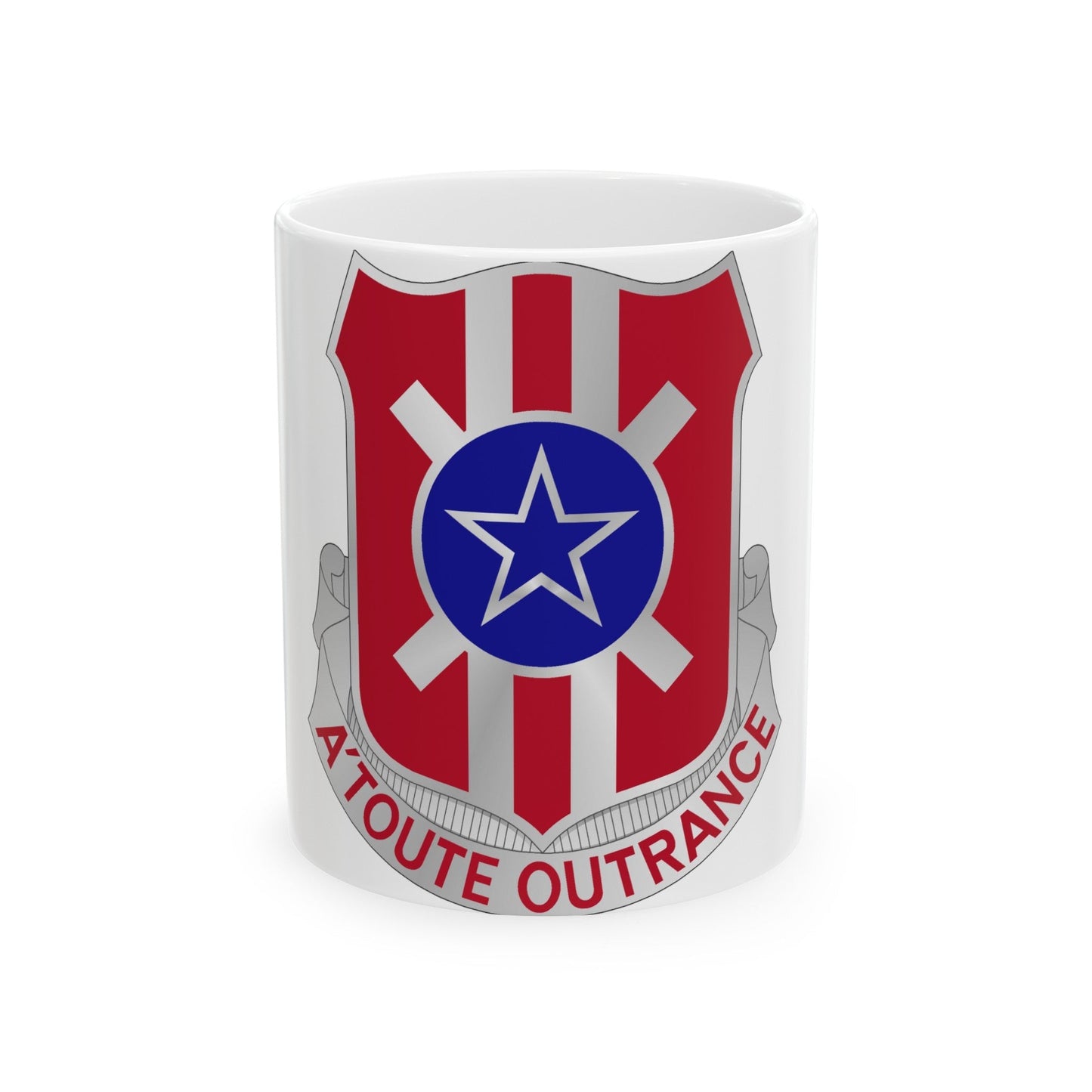 854 Engineer Battalion (U.S. Army) White Coffee Mug-11oz-The Sticker Space