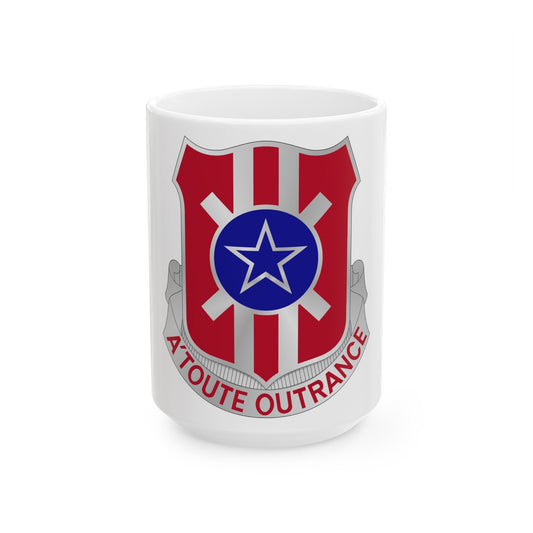 854 Engineer Battalion (U.S. Army) White Coffee Mug-15oz-The Sticker Space