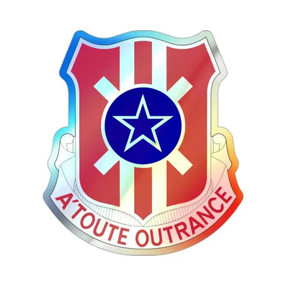 854 Engineer Battalion (U.S. Army) Holographic STICKER Die-Cut Vinyl Decal - The Sticker Space