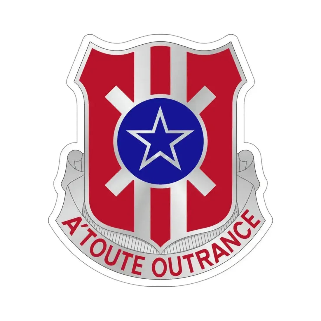 854 Engineer Battalion (U.S. Army) STICKER Vinyl Die-Cut Decal 4 Inch - The Sticker Space