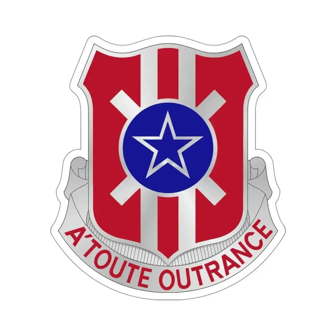 854 Engineer Battalion (U.S. Army) STICKER Vinyl Die-Cut Decal 5 Inch - The Sticker Space