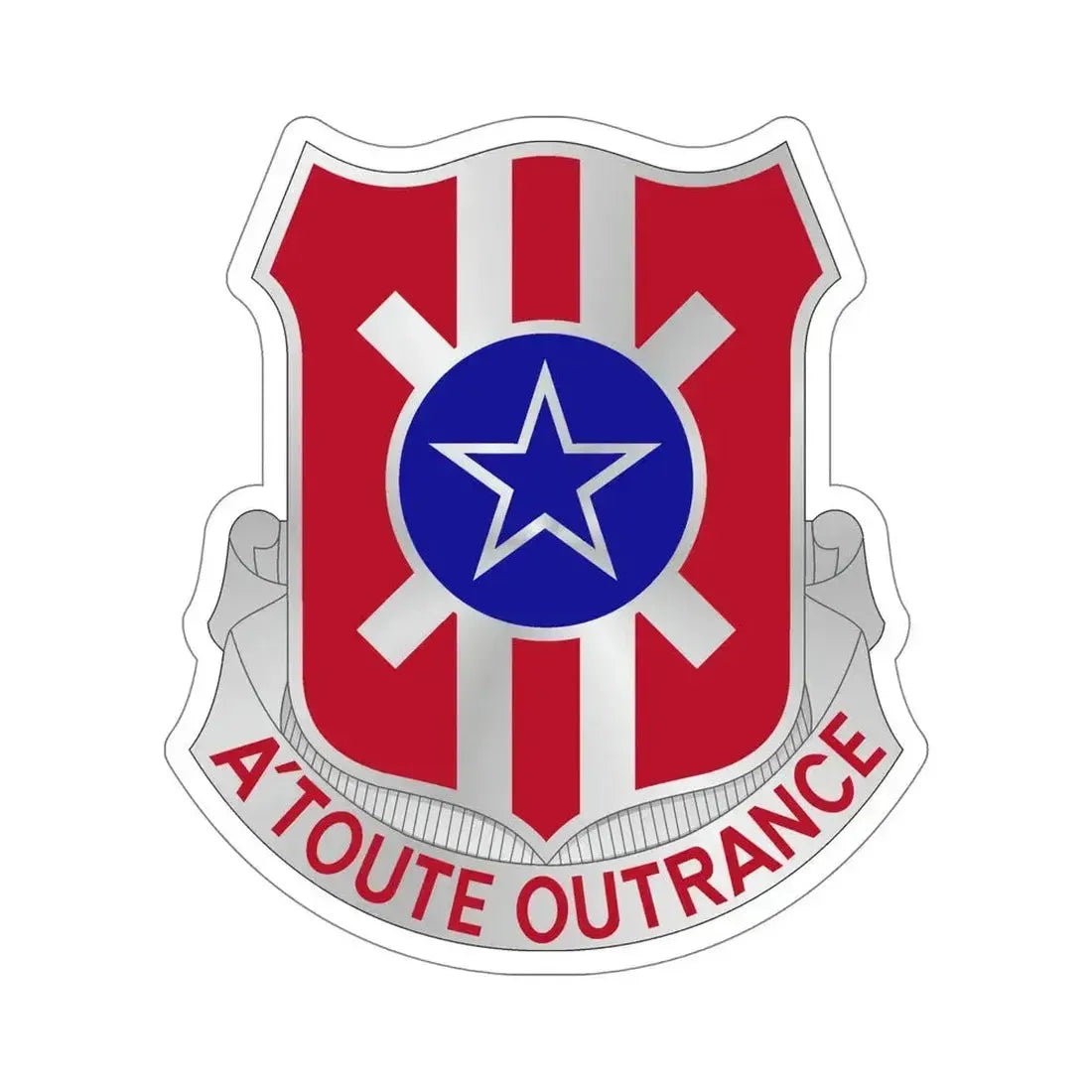 854 Engineer Battalion (U.S. Army) STICKER Vinyl Die-Cut Decal 6 Inch - The Sticker Space