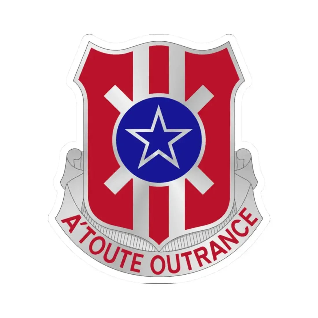 854 Engineer Battalion (U.S. Army) STICKER Vinyl Kiss-Cut Decal 2 Inch White - The Sticker Space