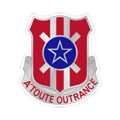 854 Engineer Battalion (U.S. Army) STICKER Vinyl Kiss-Cut Decal 6 Inch White - The Sticker Space