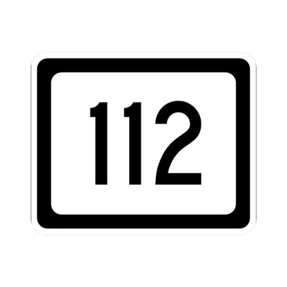 WV-112 (Virginia) (Road Sign) STICKER Vinyl Kiss-Cut Decal