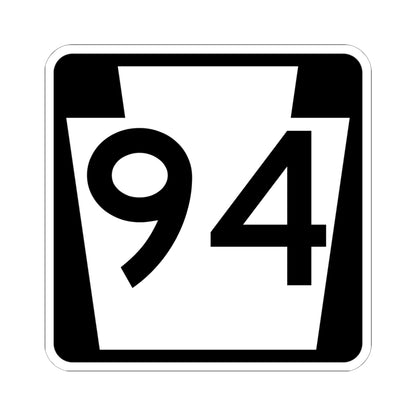 PA-94 (Pennsylvania) (Road Sign) STICKER Vinyl Kiss-Cut Decal