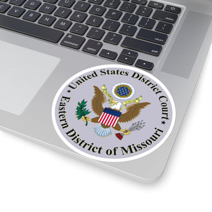 Seal of the United States District Court for the Eastern District of Missouri - STICKER Vinyl Kiss-Cut Decal