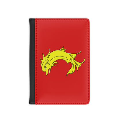 Flag of Loire France 2 - Passport Holder