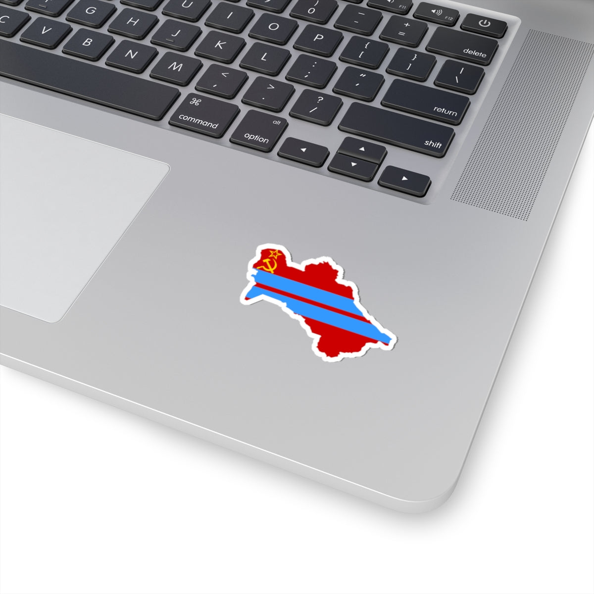 Flag map of the Turkmen SSR 1953-1991 Flag map of Turkmenistan 19911992 (Turkmenistan) STICKER Vinyl Kiss-Cut Decal