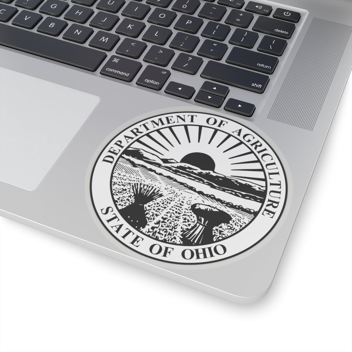 Seal of the Ohio Department of Agriculture - STICKER Vinyl Kiss-Cut Decal