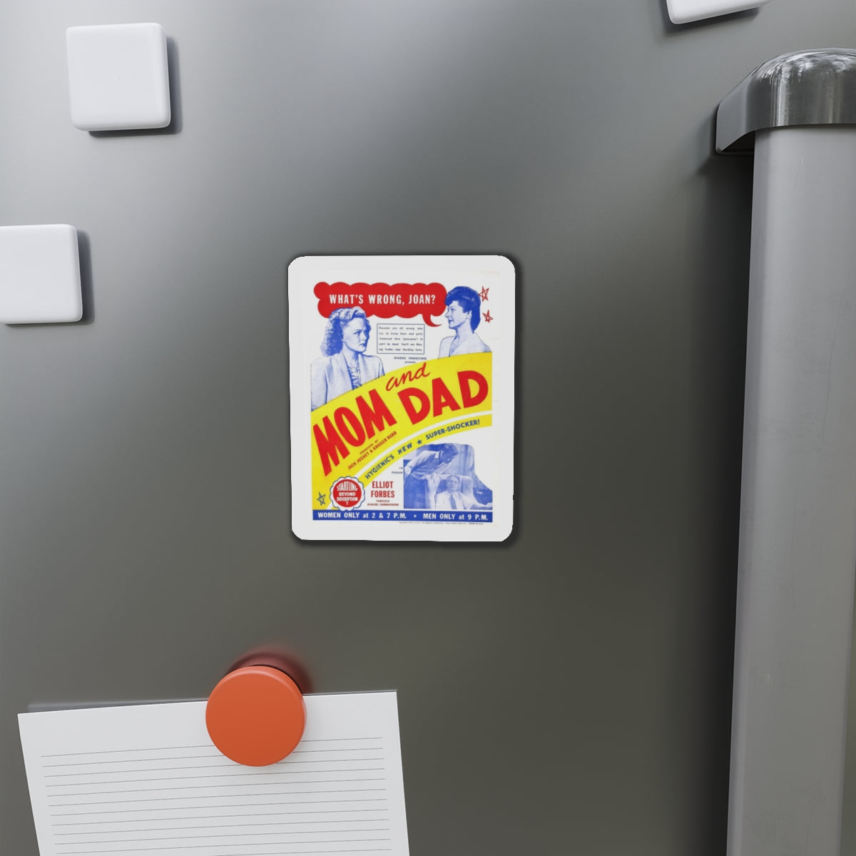 MOM AND DAD 1945 Movie Poster - Refrigerator Magnet-The Sticker Space