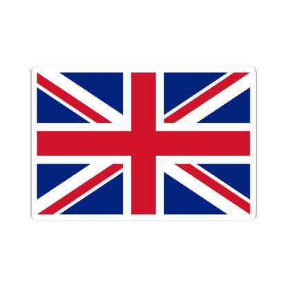 Flag of the United Kingdom 3-2 (United Kingdom) STICKER Vinyl Kiss-Cut Decal