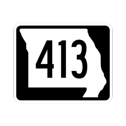 MO-413 (Missouri) (Road Sign) STICKER Vinyl Kiss-Cut Decal