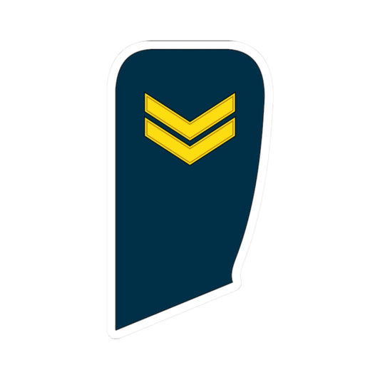 05 Lithuania Air Force SGT (Lithuania) (Military Rank) STICKER Vinyl Kiss-Cut Decal