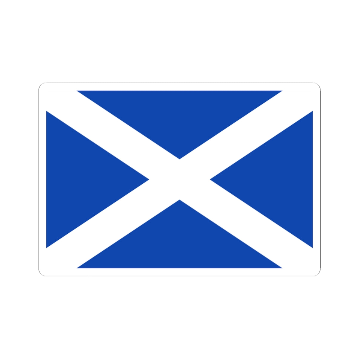 Flag maritime tenerife (Spain) STICKER Vinyl Kiss-Cut Decal