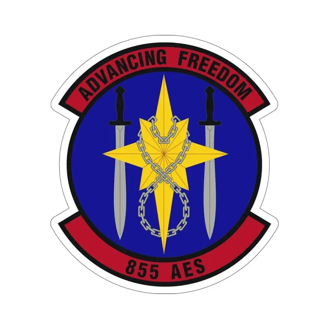 855th Air Expeditionary Squadron (U.S. Air Force) STICKER Vinyl Die-Cut Decal - The Sticker Space