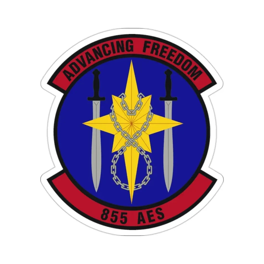 855th Air Expeditionary Squadron (U.S. Air Force) STICKER Vinyl Die-Cut Decal - The Sticker Space