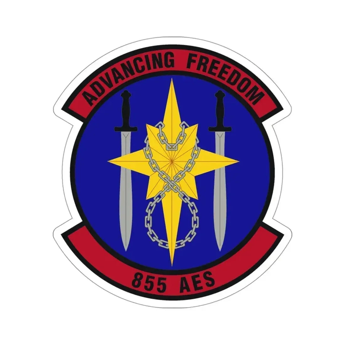 855th Air Expeditionary Squadron (U.S. Air Force) STICKER Vinyl Die-Cut Decal - The Sticker Space