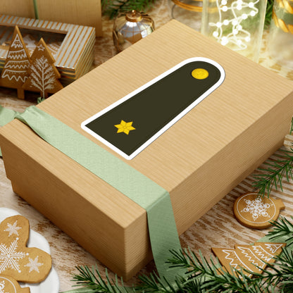 Lithuania Army OF 1a (Lithuania) (Military Rank) STICKER Vinyl Kiss-Cut Decal