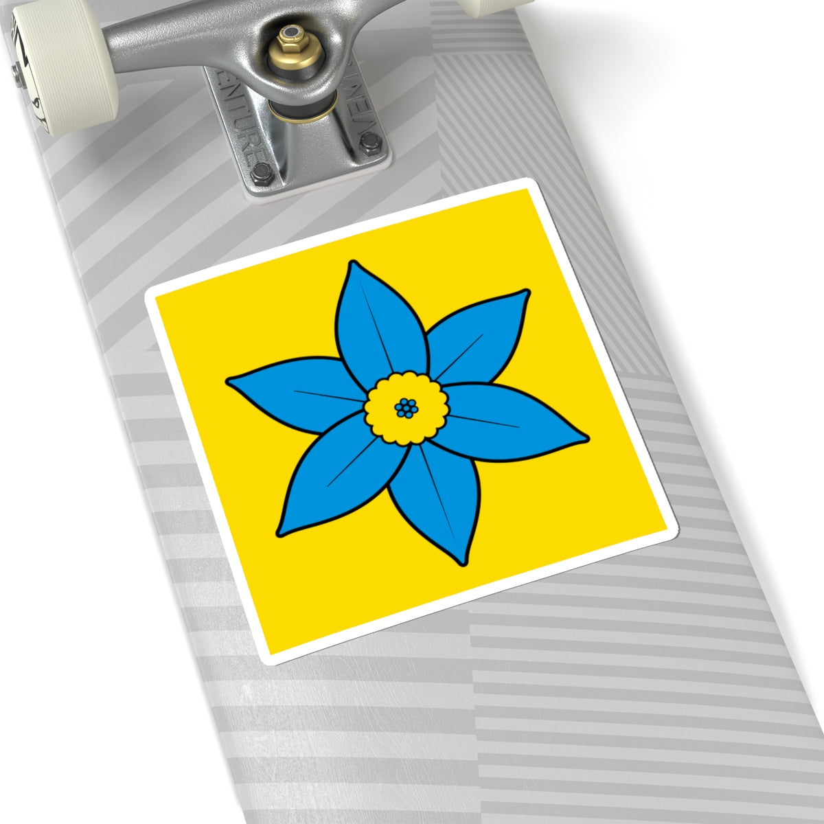 CHE Mellstorf Flag proposal 3 (Switzerland) STICKER Vinyl Kiss-Cut Decal