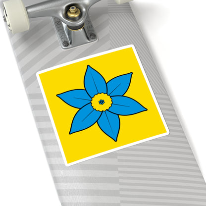 CHE Mellstorf Flag proposal 3 (Switzerland) STICKER Vinyl Kiss-Cut Decal