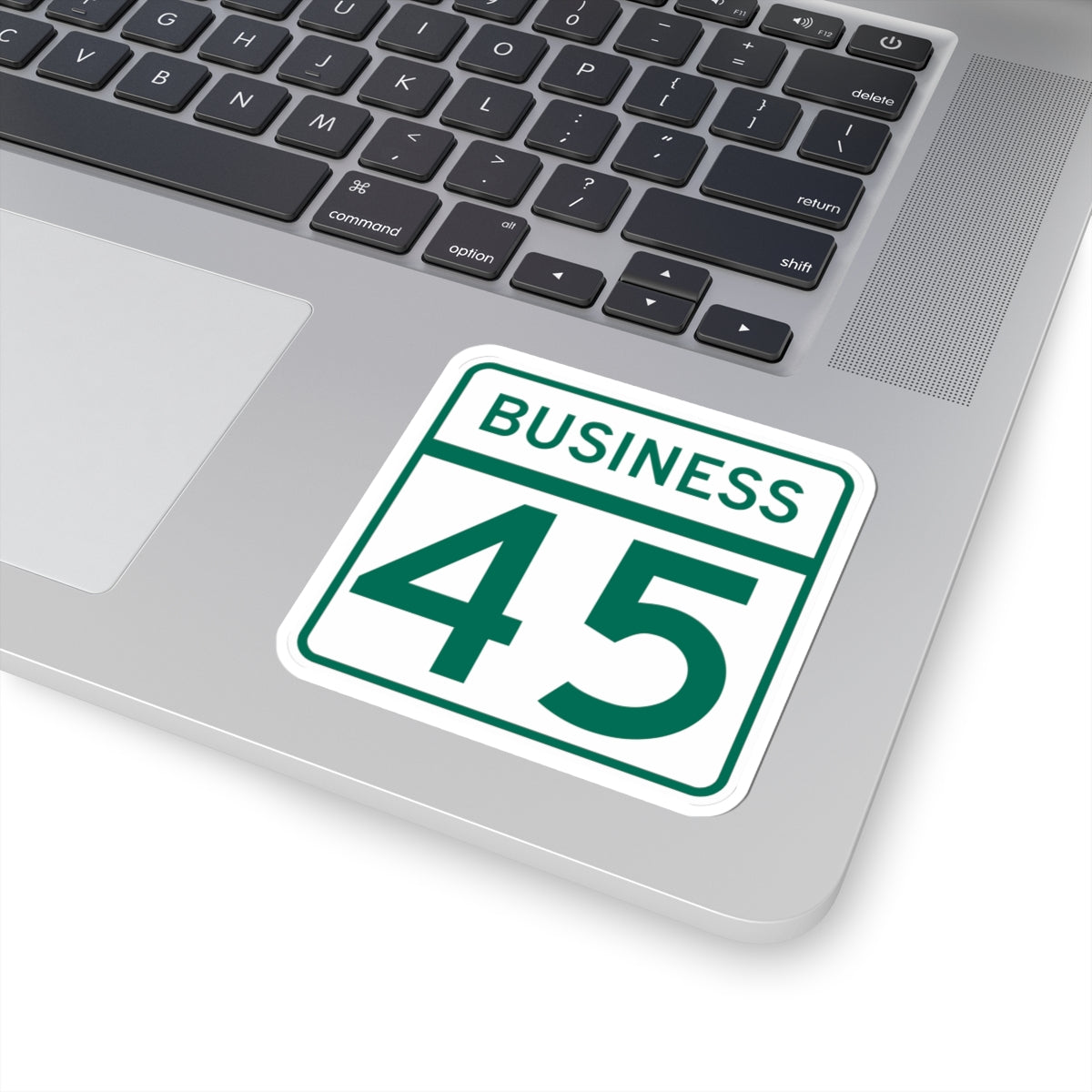 MD Route 45 Business (Maryland) (Road Sign) STICKER Vinyl Kiss-Cut Decal