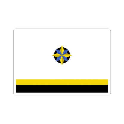 Flag of Kovdorsky rayon Murmansk oblast (Russia) STICKER Vinyl Kiss-Cut Decal