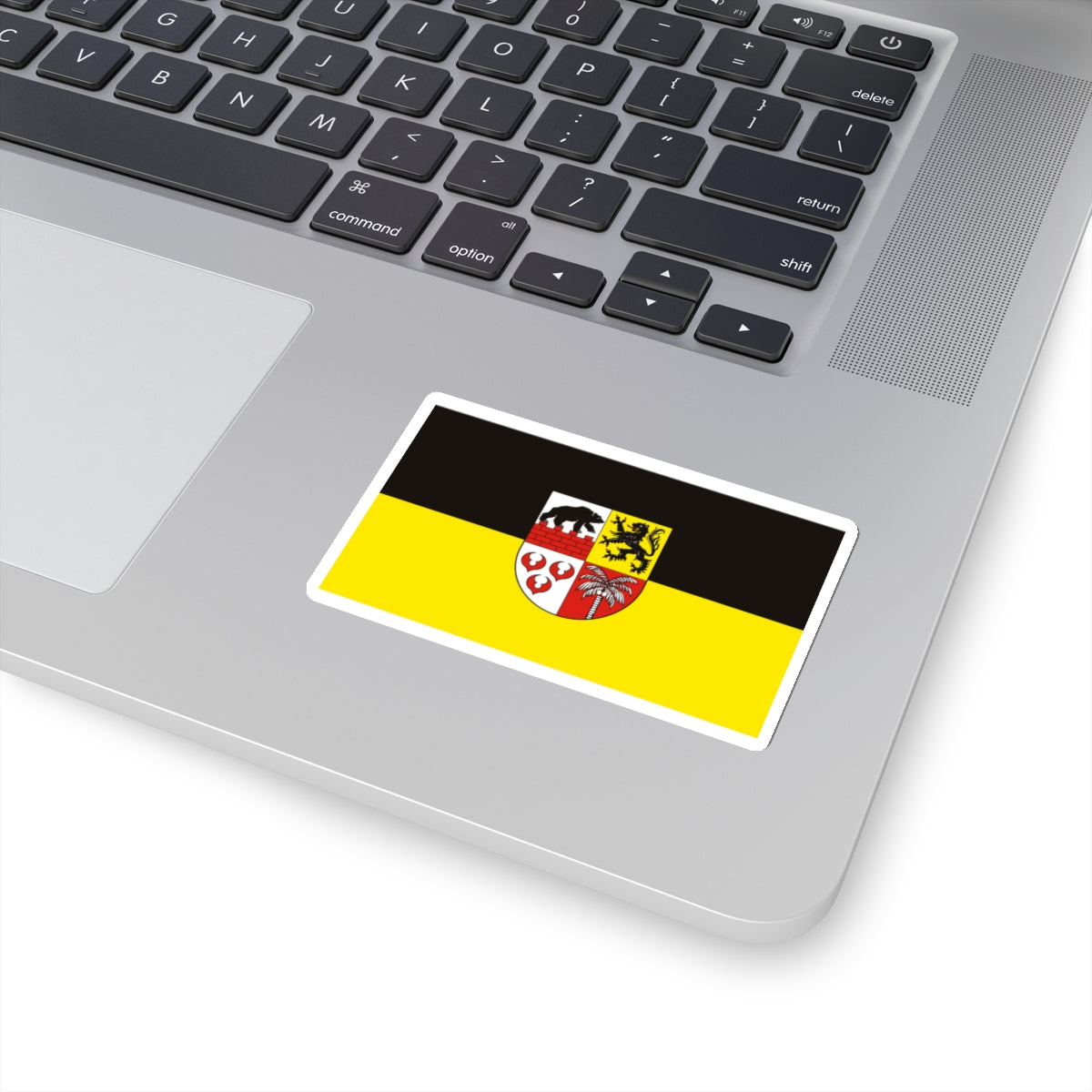 Flag of Anhalt Bitterfeld Germany - STICKER Vinyl Kiss-Cut Decal