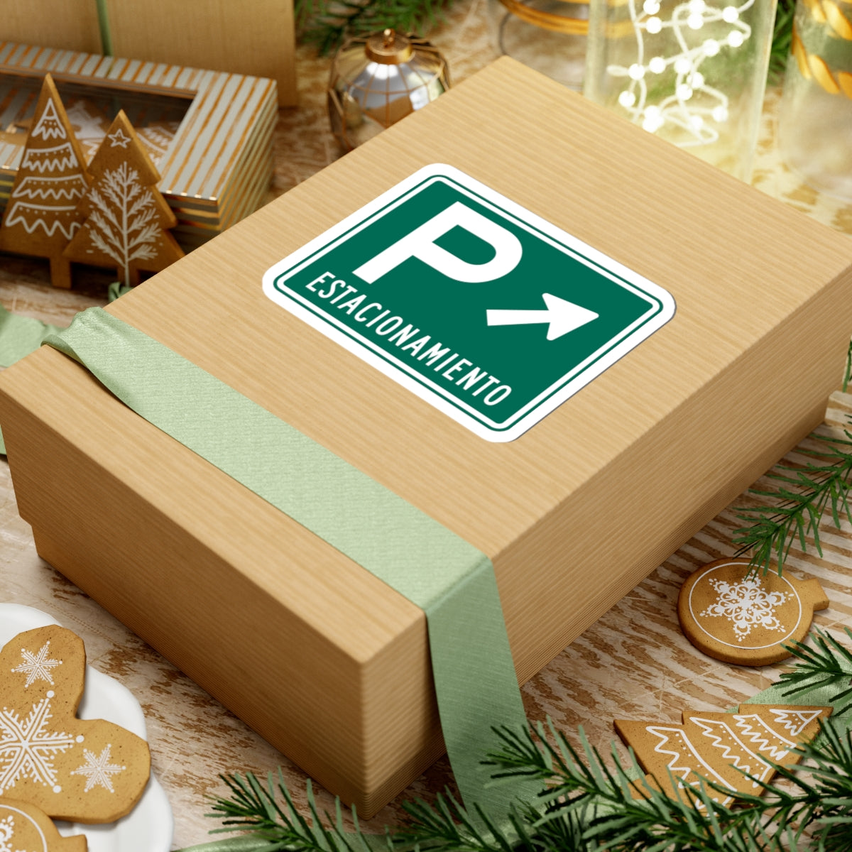 MUTCD-PR D4-1 (Puerto Rico) (Road Sign) STICKER Vinyl Kiss-Cut Decal