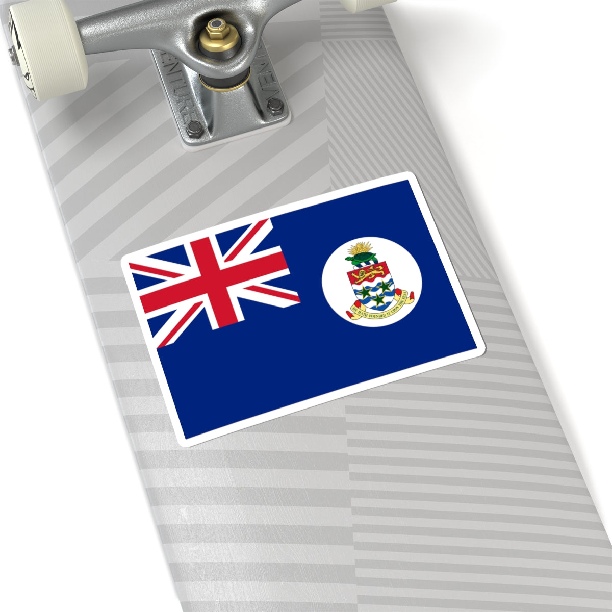 Flag of the Cayman Islands pre-1999 3-2 (United Kingdom) STICKER Vinyl Kiss-Cut Decal