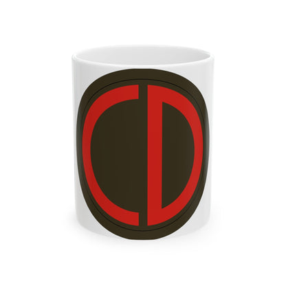 85th Division SSI (U.S. Army) White Coffee Mug-11oz-The Sticker Space