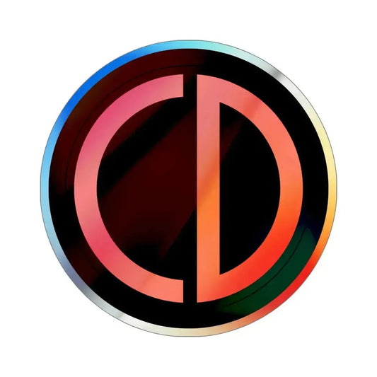 85th Division SSI (U.S. Army) Holographic STICKER Die-Cut Vinyl Decal 6 Inch Holographic - The Sticker Space