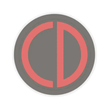 85th Division SSI (U.S. Army) STICKER Vinyl Kiss-Cut Decal 2 Inch Transparent - The Sticker Space