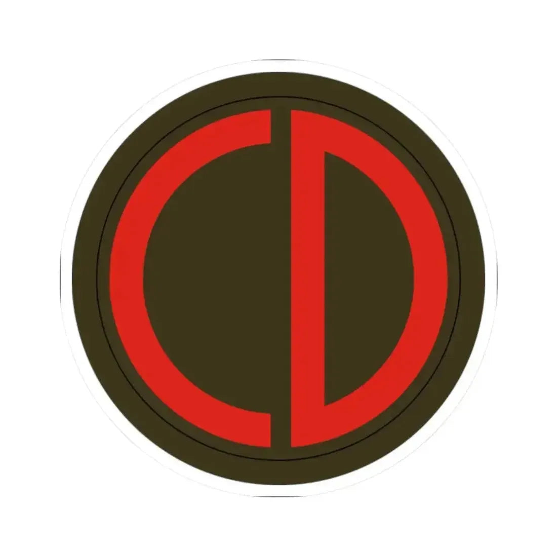 85th Division SSI (U.S. Army) STICKER Vinyl Kiss-Cut Decal - The Sticker Space