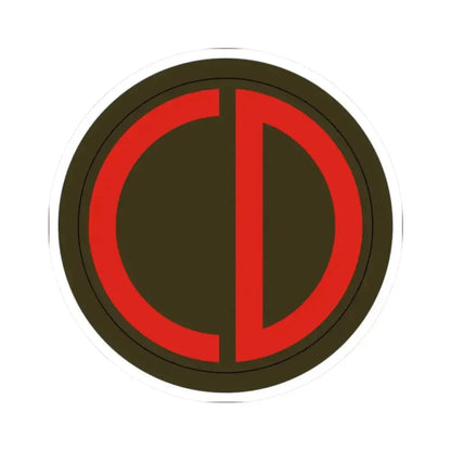 85th Division SSI (U.S. Army) STICKER Vinyl Kiss-Cut Decal - The Sticker Space