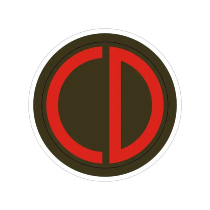 85th Division SSI (U.S. Army) Transparent STICKER Die-Cut Vinyl Decal 6 Inch - The Sticker Space