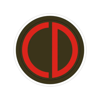 85th Division SSI (U.S. Army) Transparent STICKER Die-Cut Vinyl Decal - The Sticker Space