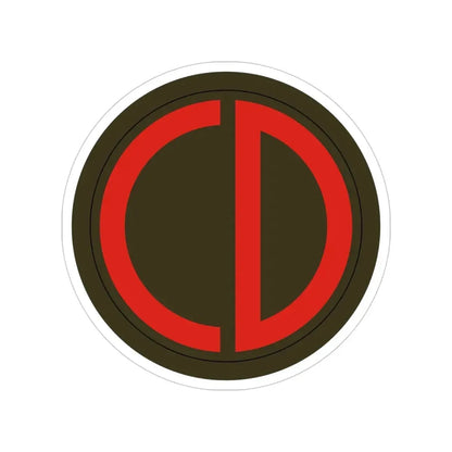 85th Division SSI (U.S. Army) Transparent STICKER Die-Cut Vinyl Decal - The Sticker Space