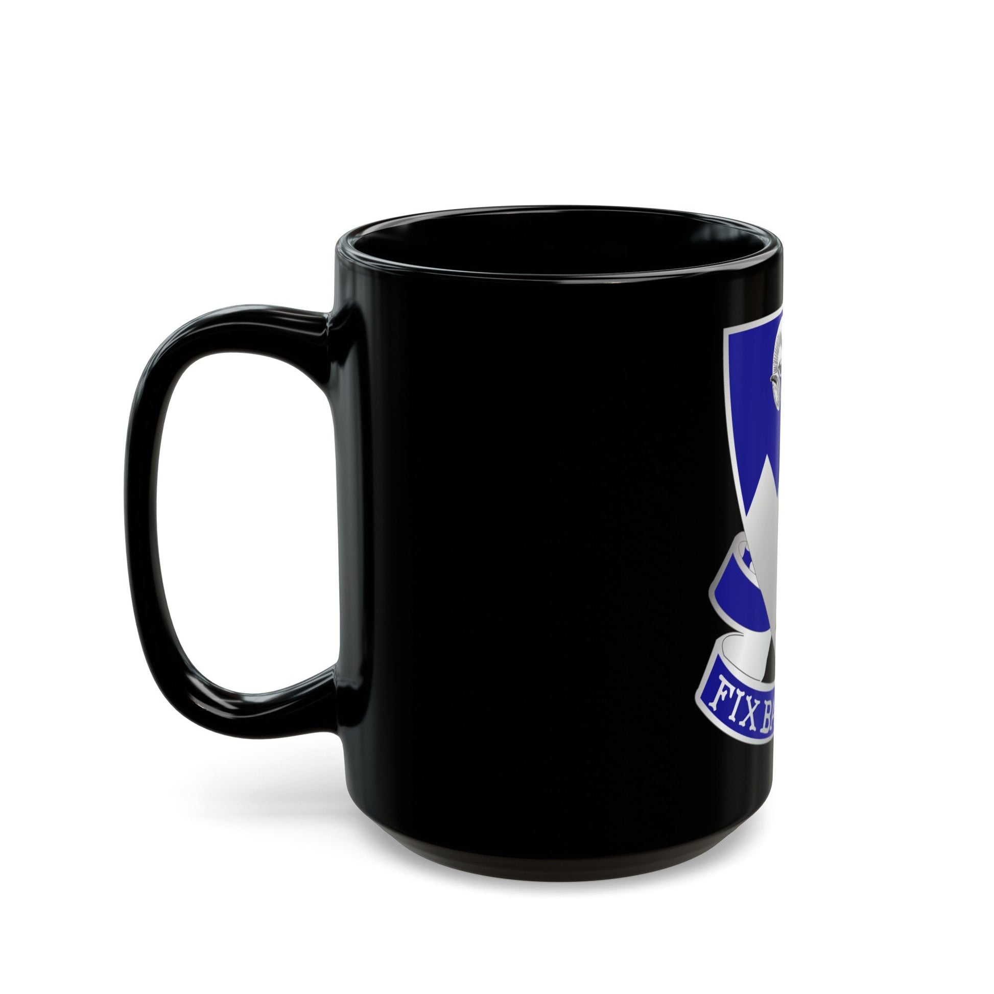 85th Infantry Regiment (U.S. Army) Black Coffee Mug-The Sticker Space