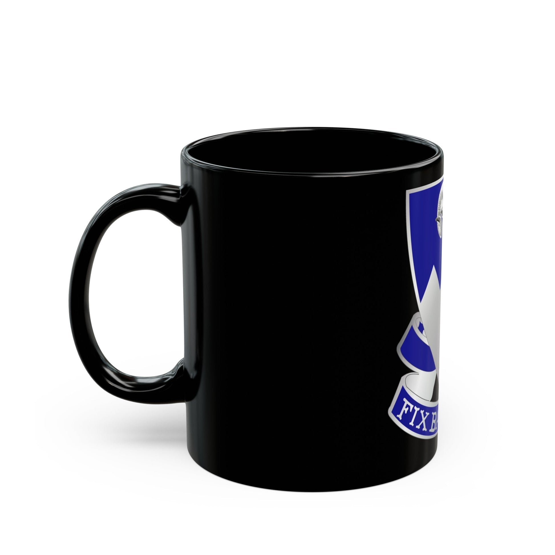 85th Infantry Regiment (U.S. Army) Black Coffee Mug-The Sticker Space