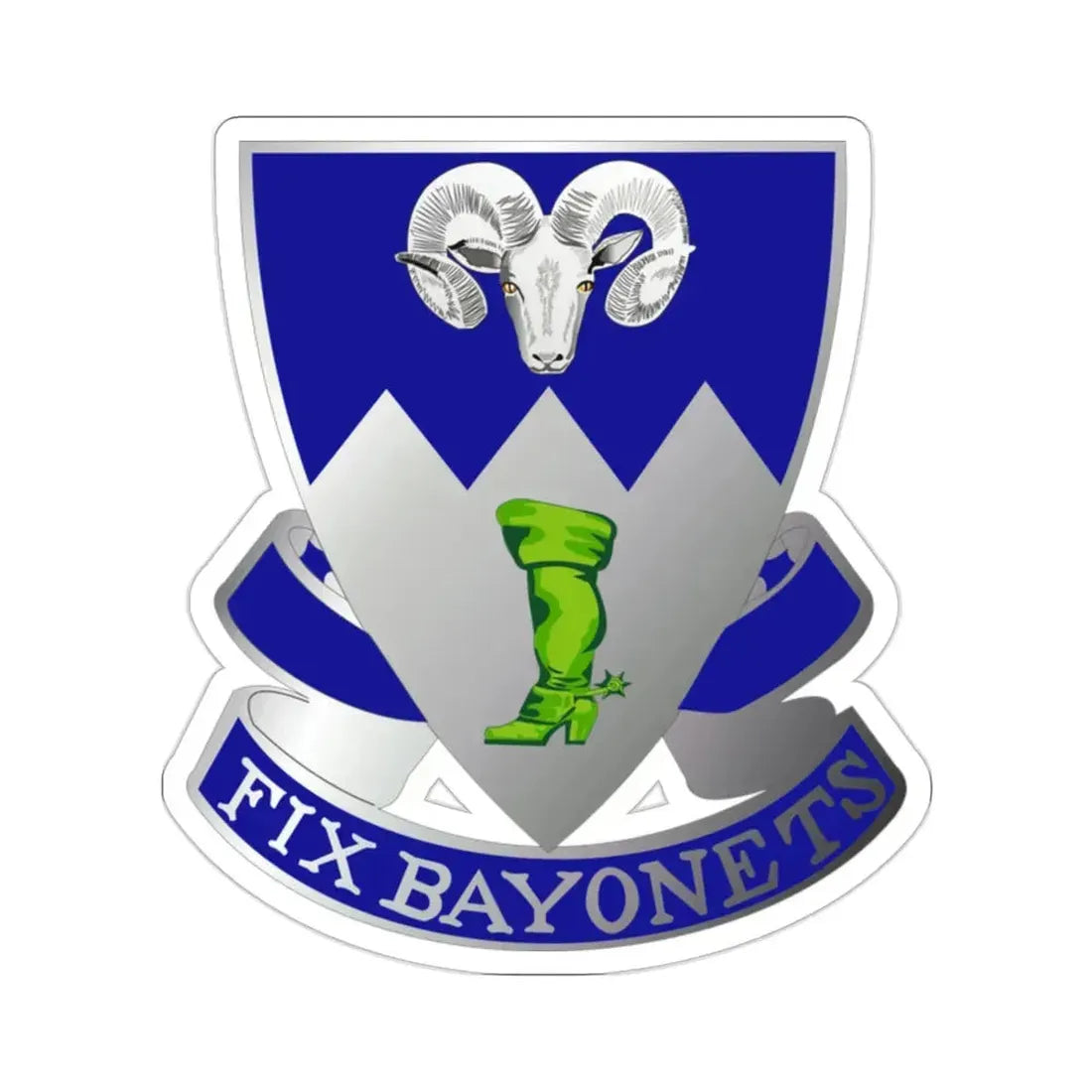 85th Infantry Regiment (U.S. Army) STICKER Vinyl Die-Cut Decal 2 Inch - The Sticker Space