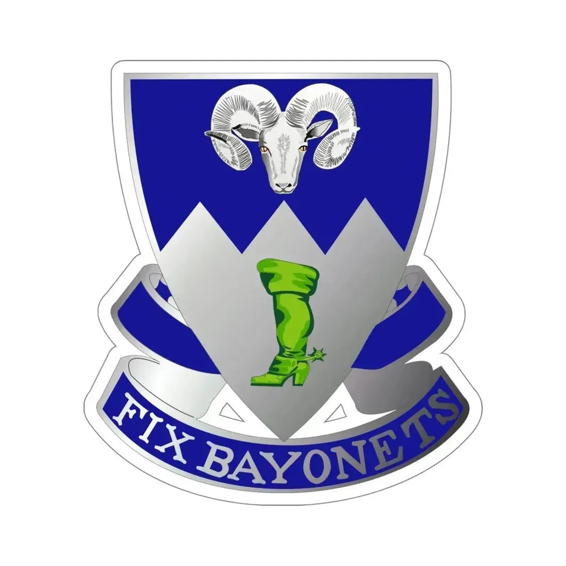 85th Infantry Regiment (U.S. Army) STICKER Vinyl Die-Cut Decal 5 Inch - The Sticker Space