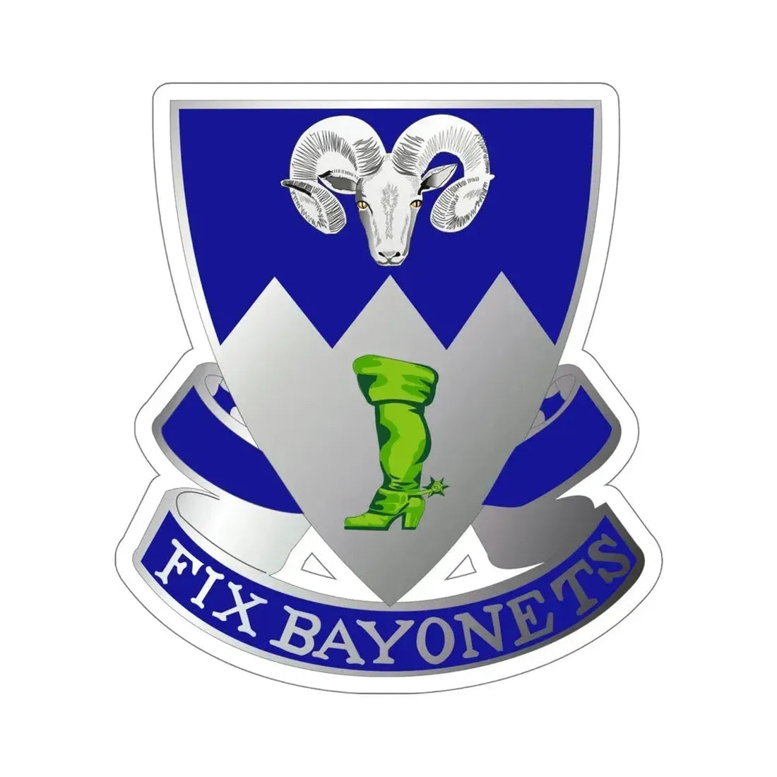 85th Infantry Regiment (U.S. Army) STICKER Vinyl Die-Cut Decal - The Sticker Space