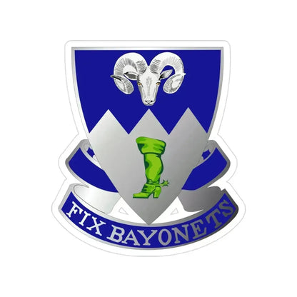 85th Infantry Regiment (U.S. Army) Transparent STICKER Die-Cut Vinyl Decal 3 Inch - The Sticker Space